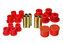 Load image into Gallery viewer, Energy Suspension 98-11 Ford Ranger 2/4WD Rear Leaf Spring Bushing Set - Red - Main Product View