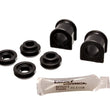Load image into Gallery viewer, Energy Suspension 98-99 Ford Contour / 99-01 Mercury Cougar Black 18mm Rear Sway Bar Bushing Set - Side View