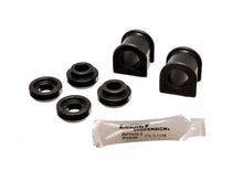 Load image into Gallery viewer, Energy Suspension 98-99 Ford Contour / 99-01 Mercury Cougar Black 18mm Rear Sway Bar Bushing Set - Side View