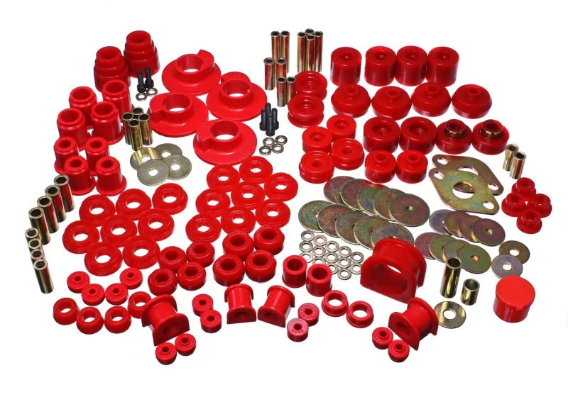 Energy Suspension 98-99 Toyota 4Runner 4WD Red Hyper-flex Master Bushing Set - Main Product View