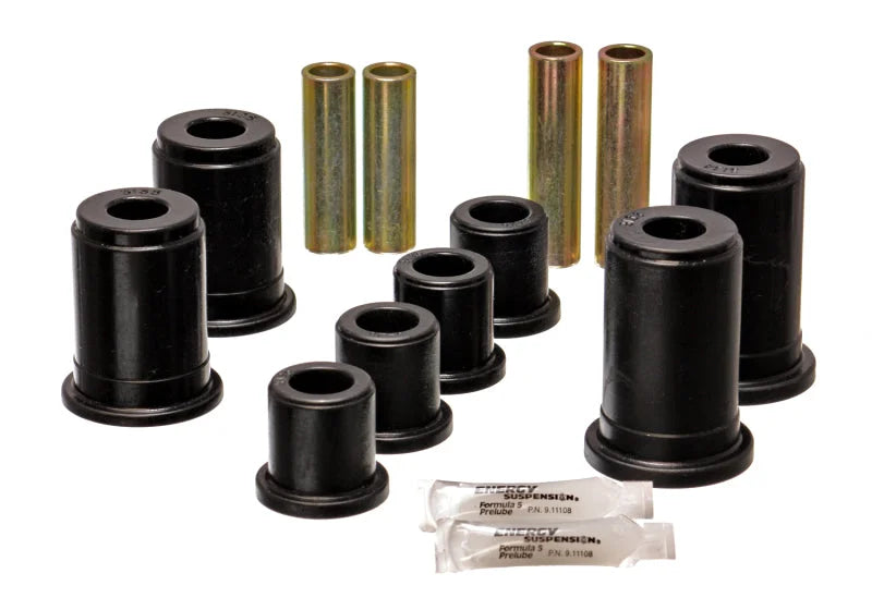 Energy Suspension 99-04 Chevy Silverado/GMC Sierra Black Front and Lower Control Arm Bushing Set - Main Product View