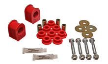 Load image into Gallery viewer, Energy Suspension 99-04 Ford F-250 4WD Red 30mm Rear Sway Bar Bushing Set - Side View