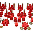 Load image into Gallery viewer, Energy Suspension 99-04 Ford F-250 4WD Superduty Red Hyper-flex Master Bushing Set - Main Product View