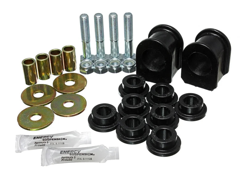 Energy Suspension 99-04 Ford F250 SD/350 4WD Black Front 1-1/4in Sway Bar Bushing Set - Main Product View
