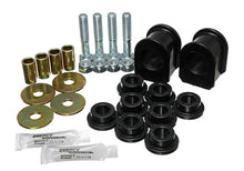 Load image into Gallery viewer, Energy Suspension 99-04 Ford F250 SD/350 4WD Black Front 1-1/4in Sway Bar Bushing Set - Main Product View