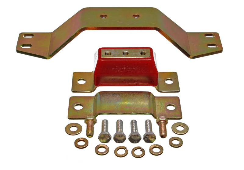 Energy Suspension 99-04 Ford Mustang 4.6L V8 Red Transmission Mounts - Main Product View