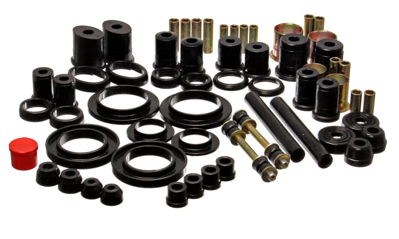 Energy Suspension 99-04 Ford Mustang Black Hyper-flex Master Bushing Set - Main Product View