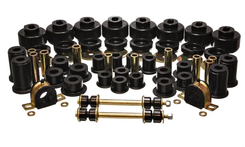 Energy Suspension 99-06 Chevy C1500 New Body Style Silverado 2WD Black Hyper-flex Master Bushing Set - Main Product View