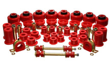 Load image into Gallery viewer, Energy Suspension 99-06 Chevy C1500 New Body Style Silverado 2WD Red Hyper-flex Master Bushing Set - Main Product View
