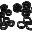 Load image into Gallery viewer, Energy Suspension 99-07 Ford F-250/F-350 SD 2/4WD Crew Cab Body Mount Set - Black - Main Product View