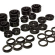 Load image into Gallery viewer, Energy Suspension 99-07 Ford F-250/F-350 SD 2/4WD Crew Cab Body Mount Set - Black - Side View
