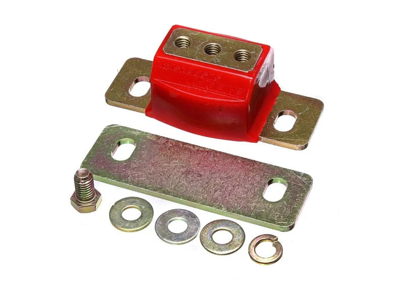 Energy Suspension 99-13 Chevrolet Silverado 1500 Trans Mount - Red - Main Product View