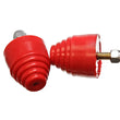 Load image into Gallery viewer, Energy Suspension All Purpose Red Bump Stop Set 2 1/8 inch Tall / 2 inch dia. (2 per set) - Main Product View