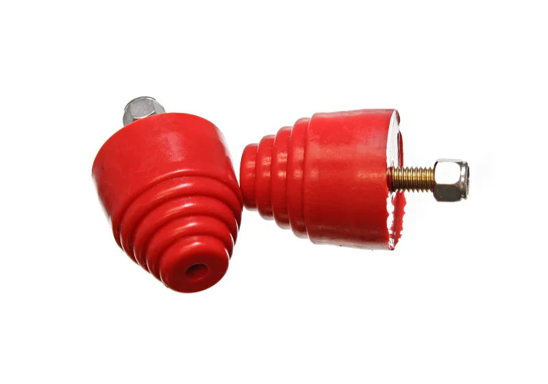 Energy Suspension All Purpose Red Bump Stop Set 2 1/8 inch Tall / 2 inch dia. (2 per set) - Main Product View