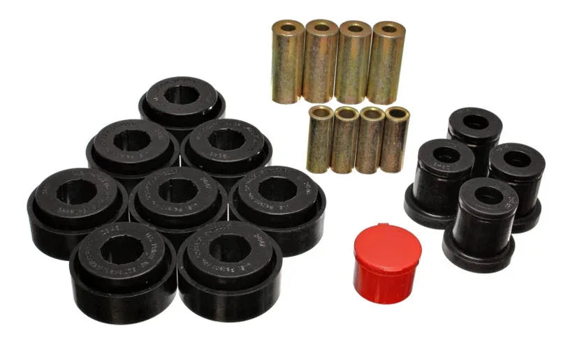 Energy Suspension Chrysler Black Front End Control Arm Bushing Set - Back View