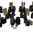 Load image into Gallery viewer, Energy Suspension 00-04 Ford Excursion 4WD Black Hyper-flex Master Bushing Set - Main Product View