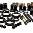 Load image into Gallery viewer, Energy Suspension 99-04 Ford Mustang Black Hyper-flex Master Bushing Set - Main Product View