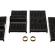 Load image into Gallery viewer, Energy Suspension 70-81 Camaro / 70-81 Firebird Black Multi Leaf Spring Isolators - Main Product View