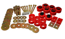 Load image into Gallery viewer, Energy Suspension Body Mnt 2/4 Wd Super Crew - Red - Side View