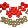 Load image into Gallery viewer, Energy Suspension Body Mount Bushing Sets - Red - Main Product View