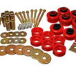 Load image into Gallery viewer, Energy Suspension Body Mnt 2/4 Wd Super Crew - Red - Side View