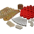 Load image into Gallery viewer, Energy Suspension Body Mount Set 1in Lift W/Hardware  - Red
