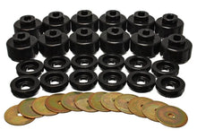 Load image into Gallery viewer, Energy Suspension Body Mount Set - Black - Main Product View