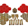 Load image into Gallery viewer, Energy Suspension Body Mount Set Exc. Cconvertible - Red - Main Product View