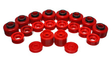 Load image into Gallery viewer, Energy Suspension Body Mount Set - Red - Main Product View