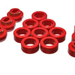 Load image into Gallery viewer, Energy Suspension S10 Body Mount Set - Red - Main Product View