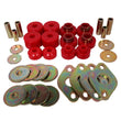 Load image into Gallery viewer, Energy Suspension Body Mount Set-Reg Access &amp; Dbl Cab - Red - Main Product View