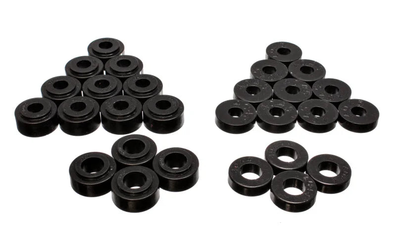Energy Suspension Body Mounts - Black - Side View