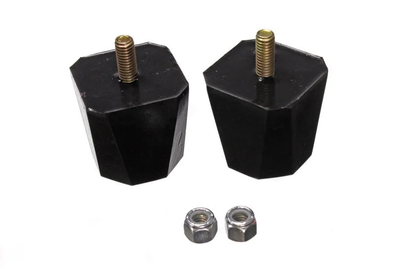 Energy Suspension Bump Stop 2in Tall 2in Square - Black - Main Product View