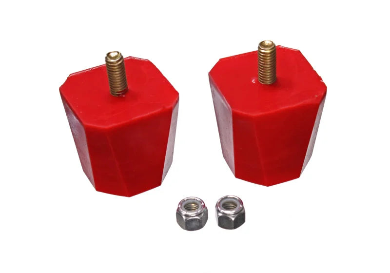 Energy Suspension Bump Stop 2in Tall 2in Square - Red - Main Product View