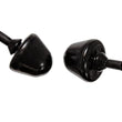 Load image into Gallery viewer, Energy Suspension Bump Stop Round Bullet Nose - Black - Side View