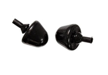 Load image into Gallery viewer, Energy Suspension Bump Stop Round Bullet Nose - Black - Side View