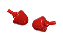 Load image into Gallery viewer, Energy Suspension Bump Stop Round Bullet Nose - Red - Side View