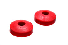 Load image into Gallery viewer, Energy Suspension Button Head Pad 2inO.D.X3/4inHgt - Red - Side View