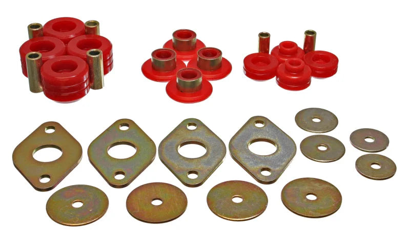 Energy Suspension Cab Mount Bushing - Red - Main Product View