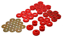 Load image into Gallery viewer, Energy Suspension Chevrolet 4 door Red Body Mounts (Recommended for Police/Taxi/Race) - Main Product View