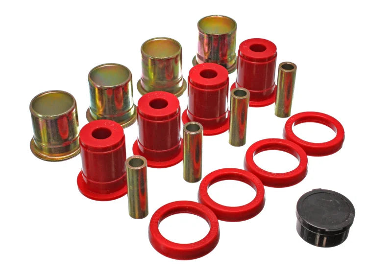 Energy Suspension Chevrolet/Pontiac Black Rear End Control Arm Bushing Set w/ Thrust Washer - Main Product View