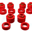 Load image into Gallery viewer, Energy Suspension Chevy Pickup 2&amp;4Wd Body Mounts - Red - Main Product View