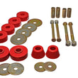 Load image into Gallery viewer, Energy Suspension Chevy Pickup Body Mounts - Red - Main Product View