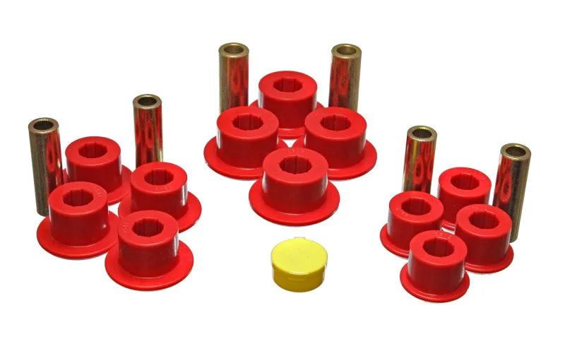 Energy Suspension Chevy Rear Leaf Spring Set - Red - Main Product View