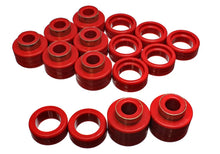 Load image into Gallery viewer, Energy Suspension Chevy Xtra Cab 2&amp;4Wd Body Mts - Red - Main Product View