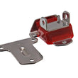 Load image into Gallery viewer, Energy Suspension Chrome Eng Mnt Tall &amp; Narrow - Red - Main Product View