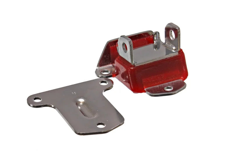 Energy Suspension Chrome Eng Mnt Tall & Narrow - Red - Main Product View