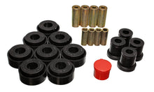 Load image into Gallery viewer, Energy Suspension Chrysler Black Front End Control Arm Bushing Set - Back View
