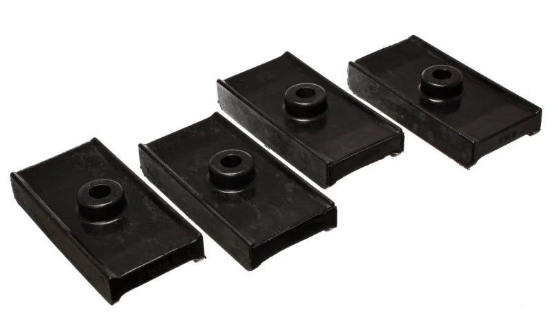 Energy Suspension Chrysler Leaf Spring Iso. Set - Black - Main Product View