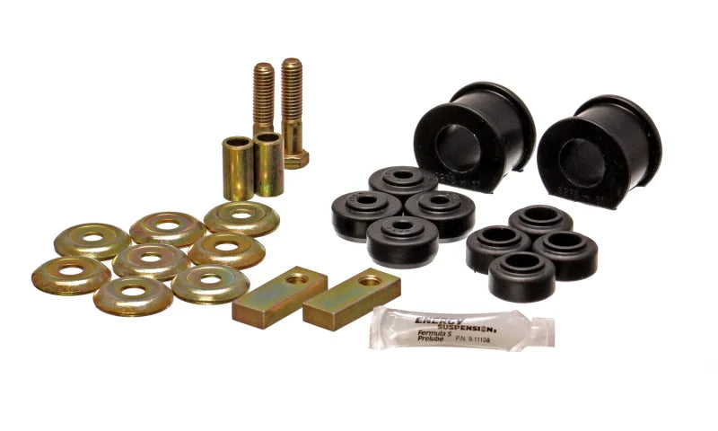 Energy Suspension Chrysler RWD F/J/M Body Black 1-1/8in Front Sway Bar Bushings - Main Product View